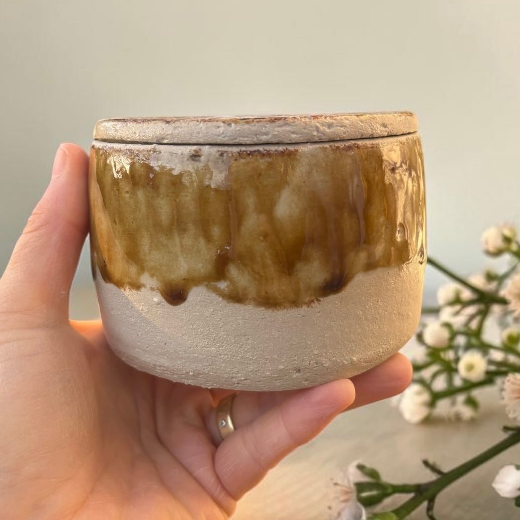 B-Ware Handgemachte französische Butterdosen - Design nach Verfügbarkeit