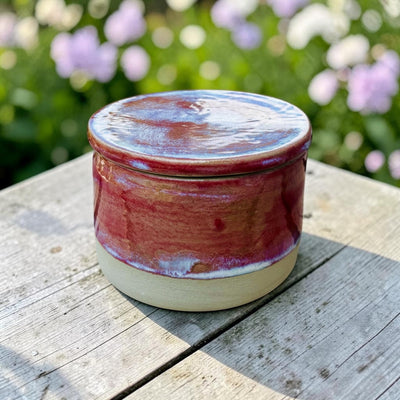 B-Ware Handgemachte französische Butterdosen - Design nach Verfügbarkeit