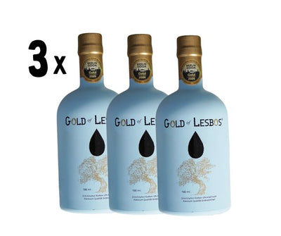 GOLD OF LESBOS – Natives Olivenöl Extra 500 ml Flasche