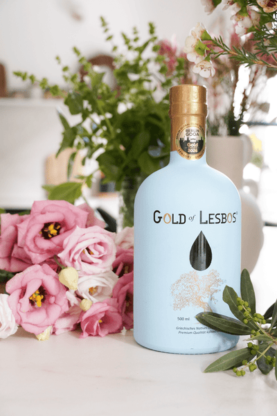 GOLD OF LESBOS – Natives Olivenöl Extra 500 ml Flasche
