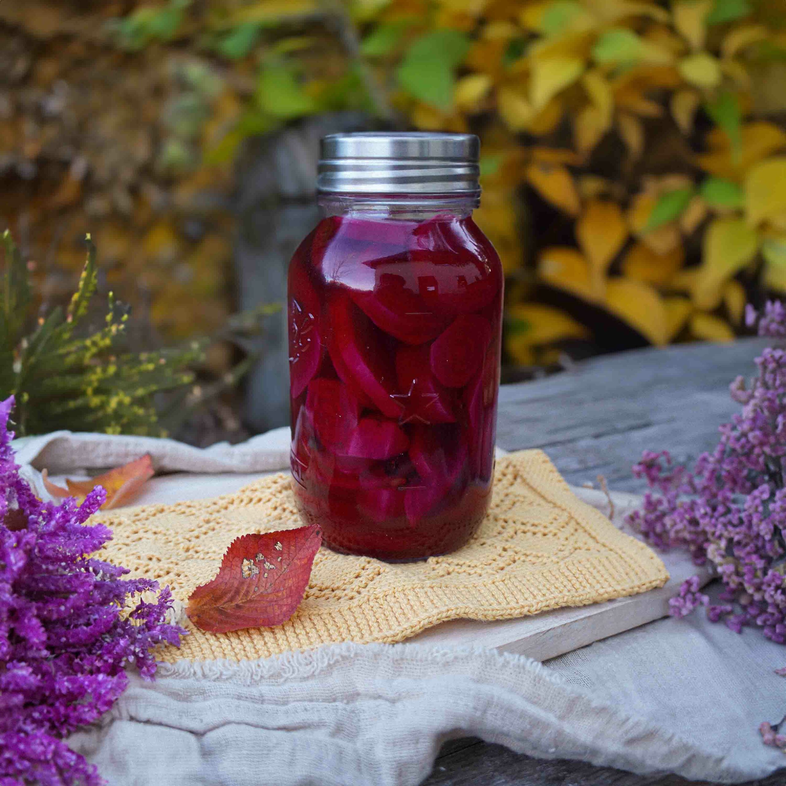 Rote Beete im Glas